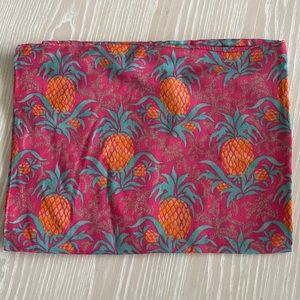 Liz Claiborne New York Square Pineapple Print Infinity Scarf